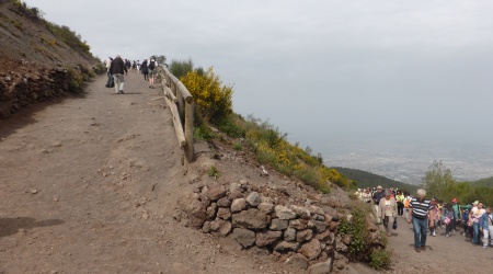 Aufstieg zum Vesuv